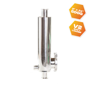 Blast Tube With Dry Ice Jacket & Chaser Eazy Loader V2 500g (3" x 24")