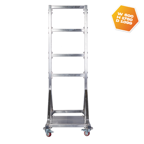 Stainless Steel Rack W600 x H1750 x D1099 Stainless Steel Rack W600 x H1750 x D1099
