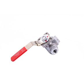 Ball Valve 3 Way 3/8" F-NPT 316 Stainless Steel Ball Valve 3 Way 3/8" F-NPT 316 Stainless Steel