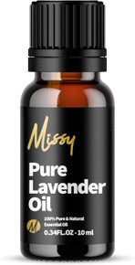 Missy Lavender Essential Oil, Relaxing & Balancing, High-Grade - 10ml Dripper Bottle