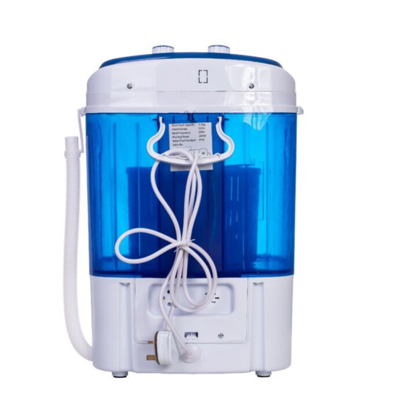 Hashtag Washing Machine, 3GK, With Spin Basket (Blue)