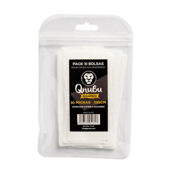 Qnubu Rosin Press Bag 11 x 5cm (Pack of 10) **** CALL BEFORE ORDERING TO SPECIFY SIZE ****