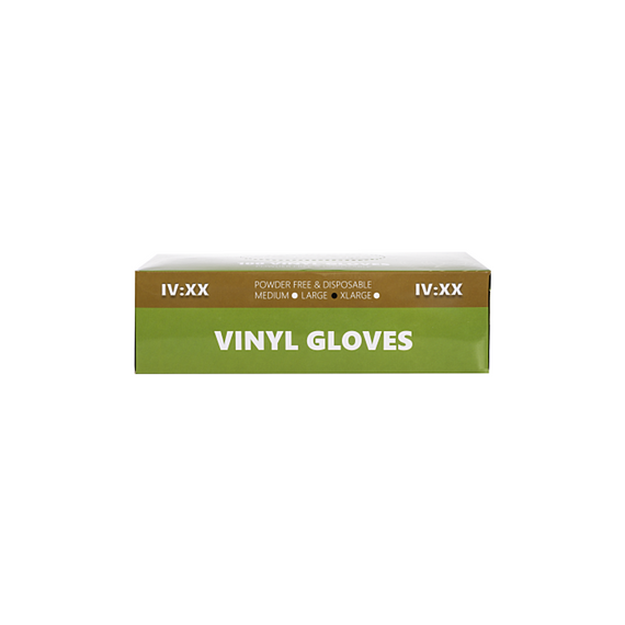 IV:XX Vinyl Gloves
