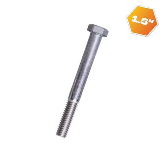 Stainless Steel Bolts for 1.5" High Pressure Clamps