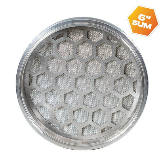 6" Sintered Honeycomb Filter Plate With 5 Micron