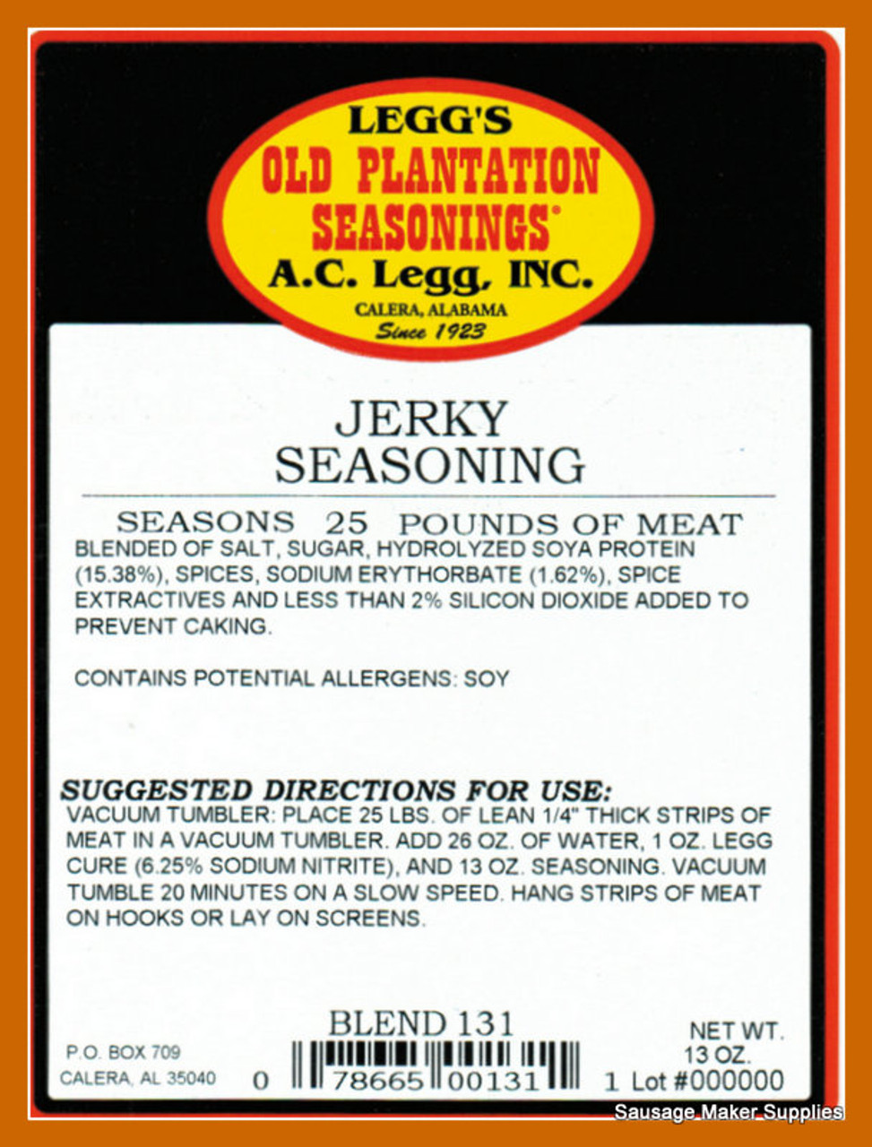 AC LEGG Jerky Seasoning Blend #131