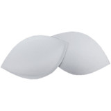 White Mini Bra Pad Inserts (with a slip lift effect)