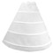 Crinoline, 4 Ring Hoop, 120" Circumference