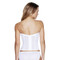 8950 Satin Torsolette Tricot Bustier White