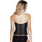 8950 Satin Torsolette Tricot Bustier Black