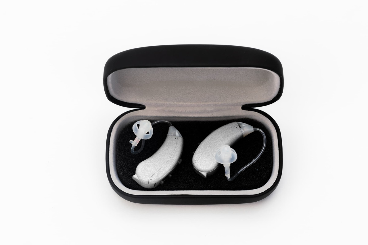 Award-winning Lexie B2 self-fitting OTC hearing aids Powered