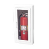10.5" x 24" x 6" AMBASSADOR 3" Rolled Fire Extinguisher Cabinet - JL Industries