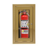 11.5" x 26.5" x 4" LOMA Surface Fire Extinguisher Cabinet - Aluminum - Potter Roemer