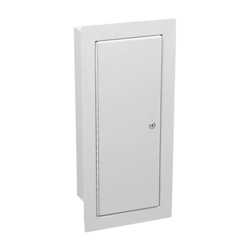 9" x 24" x 8" DETENTION Recessed Extinguisher Cabinet - Potter Roemer