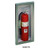 20" x 27" x 7.75" PANORAMA 4.5" Rolled Fire Extinguisher Cabinet - JL Industries