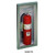 20" x 27" x 7.75" PANORAMA 4" Rolled-Flush Pull Fire Extinguisher Cabinet - JL Industries