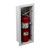 9" x 24" x 5.75" BUENA Full Acrylic Recessed 1.5" Fire Extinguisher Cabinet - Potter Roemer