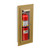 9" x 24" x 4" LOMA Recessed 0.5" Fire Extinguisher Cabinet - Steel - Potter Roemer