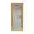 12" x 27" x 8" BUENA Full Acrylic Semi-Recessed 5" Fire Extinguisher Cabinet - Brass - Potter Roemer