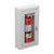 14.5" x 29.5" x 4.75" LOMA Surface Fire Extinguisher Cabinet - Aluminum - Potter Roemer