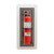 9" x 24" x 4" LOMA Trimless Fire Extinguisher Cabinet - Stainless Steel - Potter Roemer