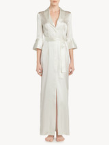 Off-white long silk belted robe_1