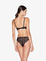 Lace balconette bra in black_2