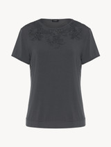 T-shirt in charcoal grey_0