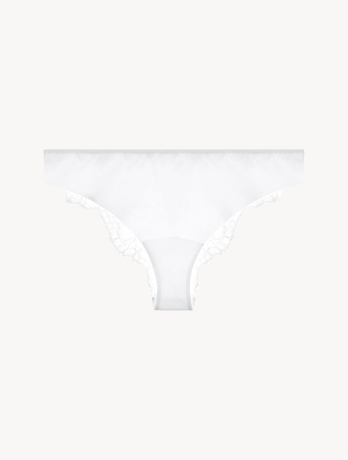 White Brazilian brief with Chantilly lace_0