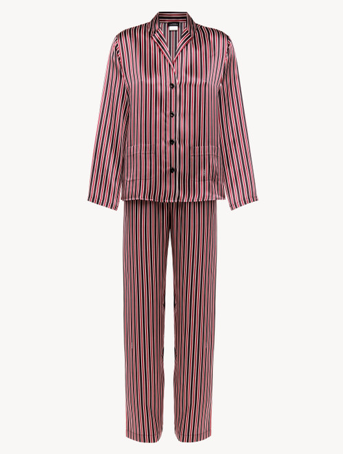 Silk striped Pyjama set_2