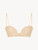 Latte-coloured underwired padded bandeau U-bra_0