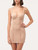 Slip Dress in sand stretch tulle_1