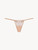 Thong in sand stretch tulle_0