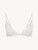 Triangle Bra in off-white stretch tulle_0