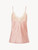 Pink silk camisole with frastaglio_0