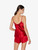 Silk camisole in garnet_2