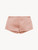 Powder pink silk sleep shorts_0