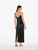 Black silk long slip_2