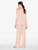 Pink silk long pyjamas with frastaglio_2