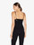 Cashmere Blend Ribbed Camisole in Onyx with Frastaglio_2
