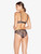 Push-Up Bra in Steel Blue and Black with Leavers lace_2