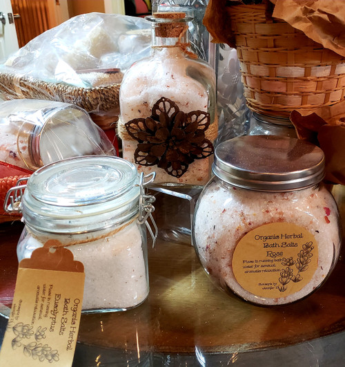 Round Jar Bath Salts