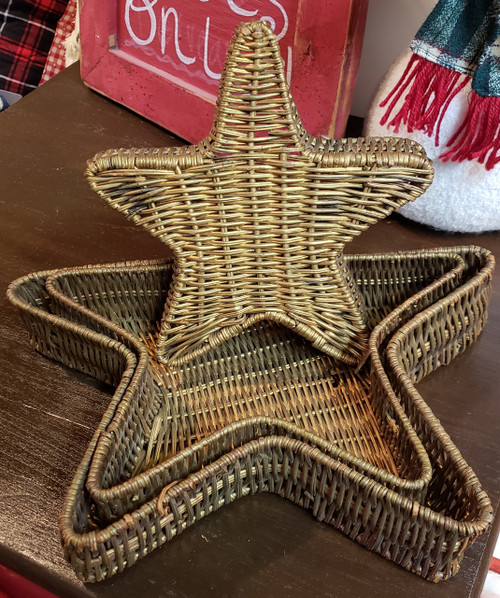 Wicker Star Set