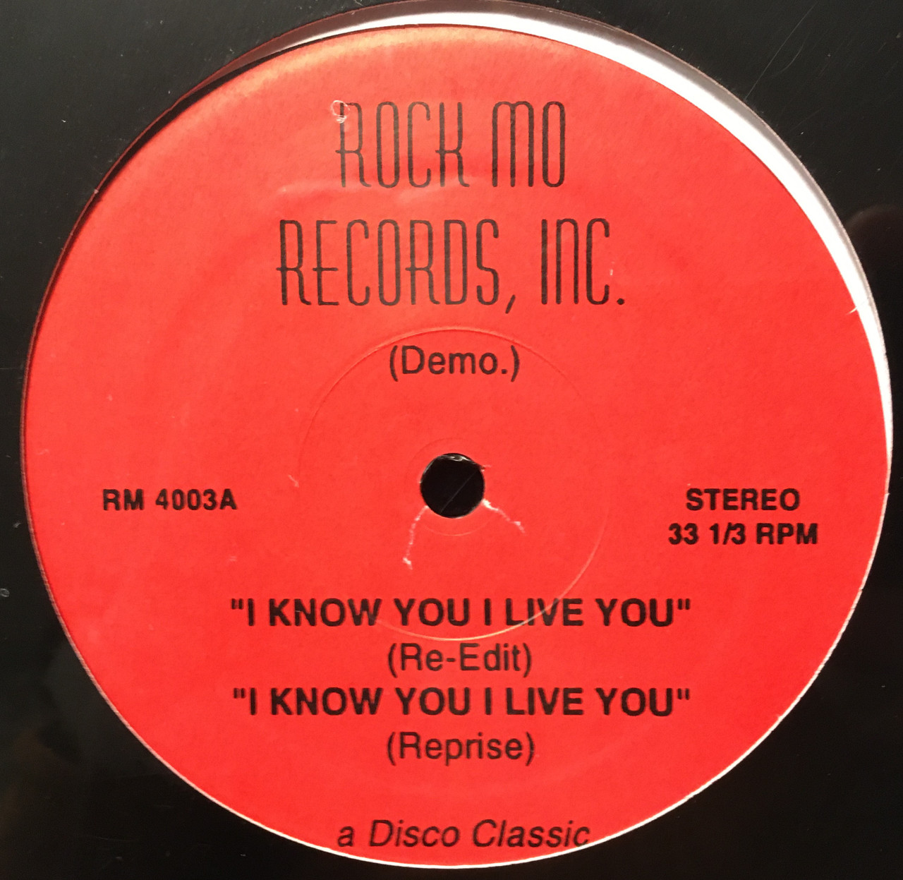 LP) I KNOW YOU,I LIVE YOU(DEMO VERSION) I Know You, I Live You (Live)