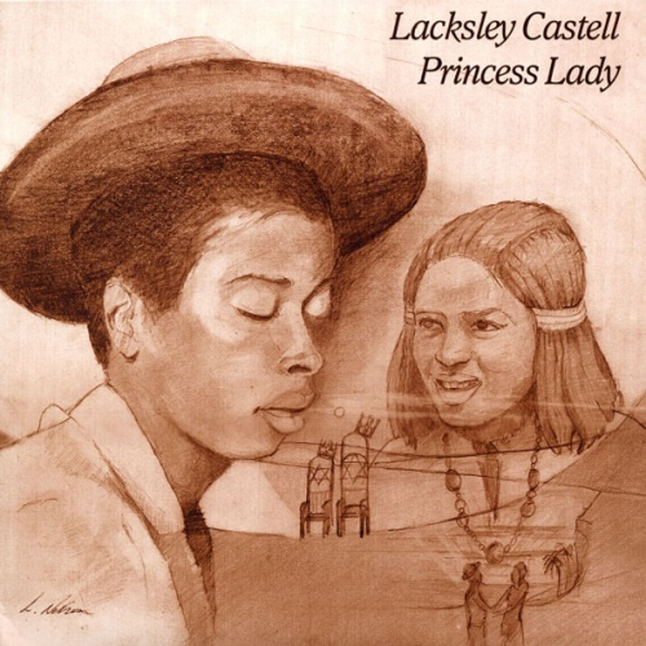 【J22179】Lacksley Castell / Princess Lady Lacksley Castell - Princess Lady - LP Vinyl | Ear Candy Music