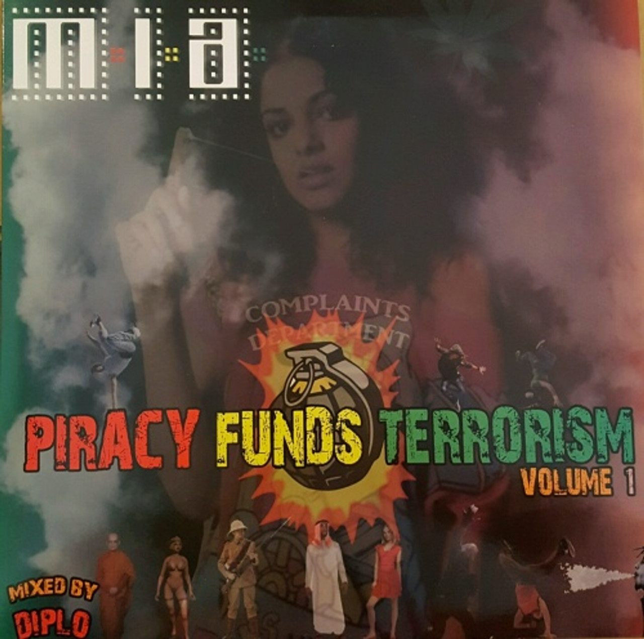 M.I.A. - Piracy Funds Terrorism Vol. 1 - 2x LP Vinyl | Ear Candy Music