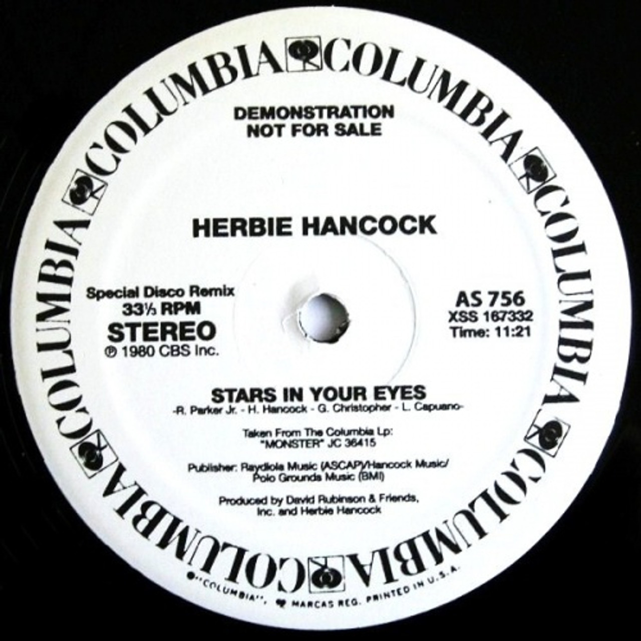 12' HERBIE HANCOCK - STARS IN YOUR EYES - 洋楽