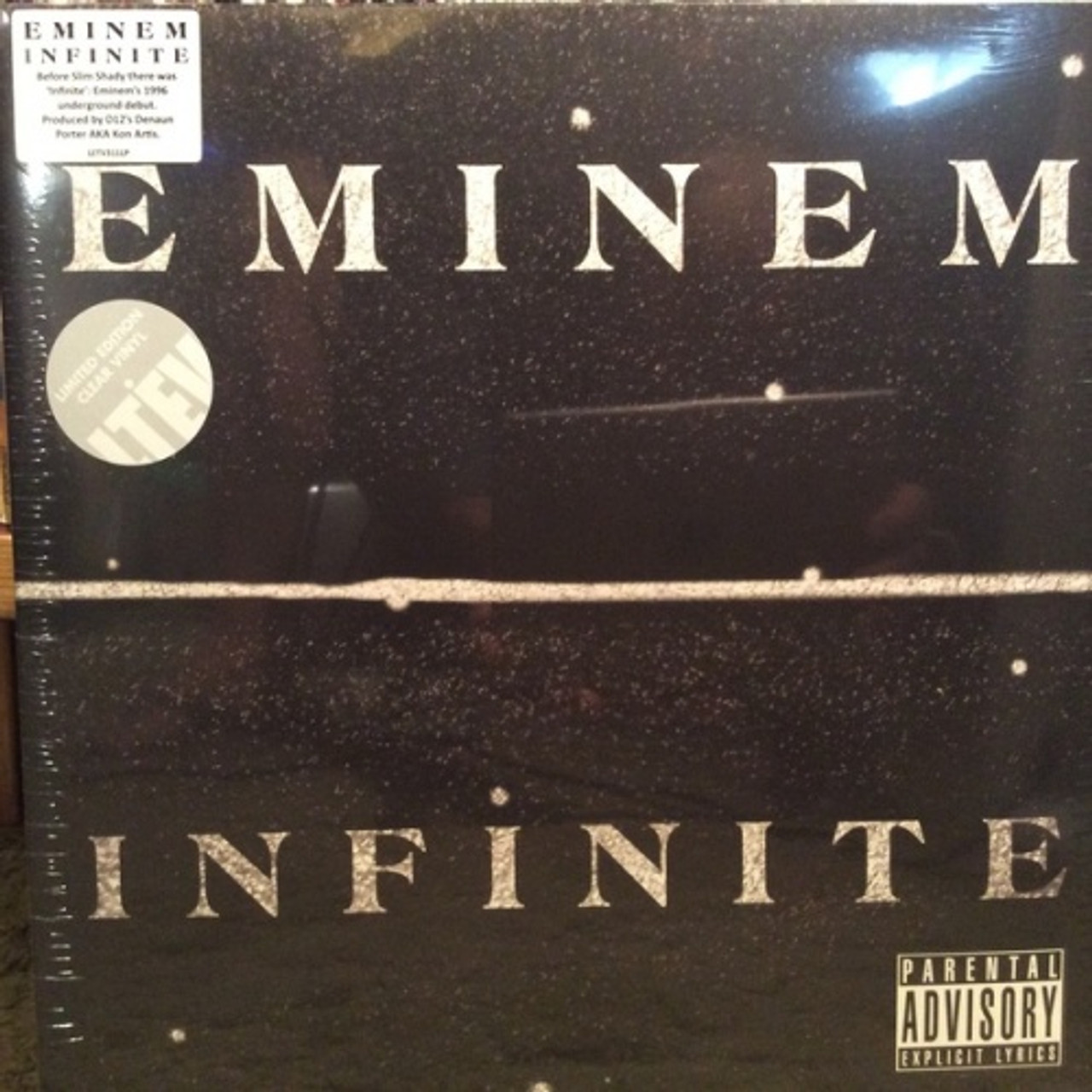 Eminem - Infinite - LP Clear Vinyl | Ear Candy Music