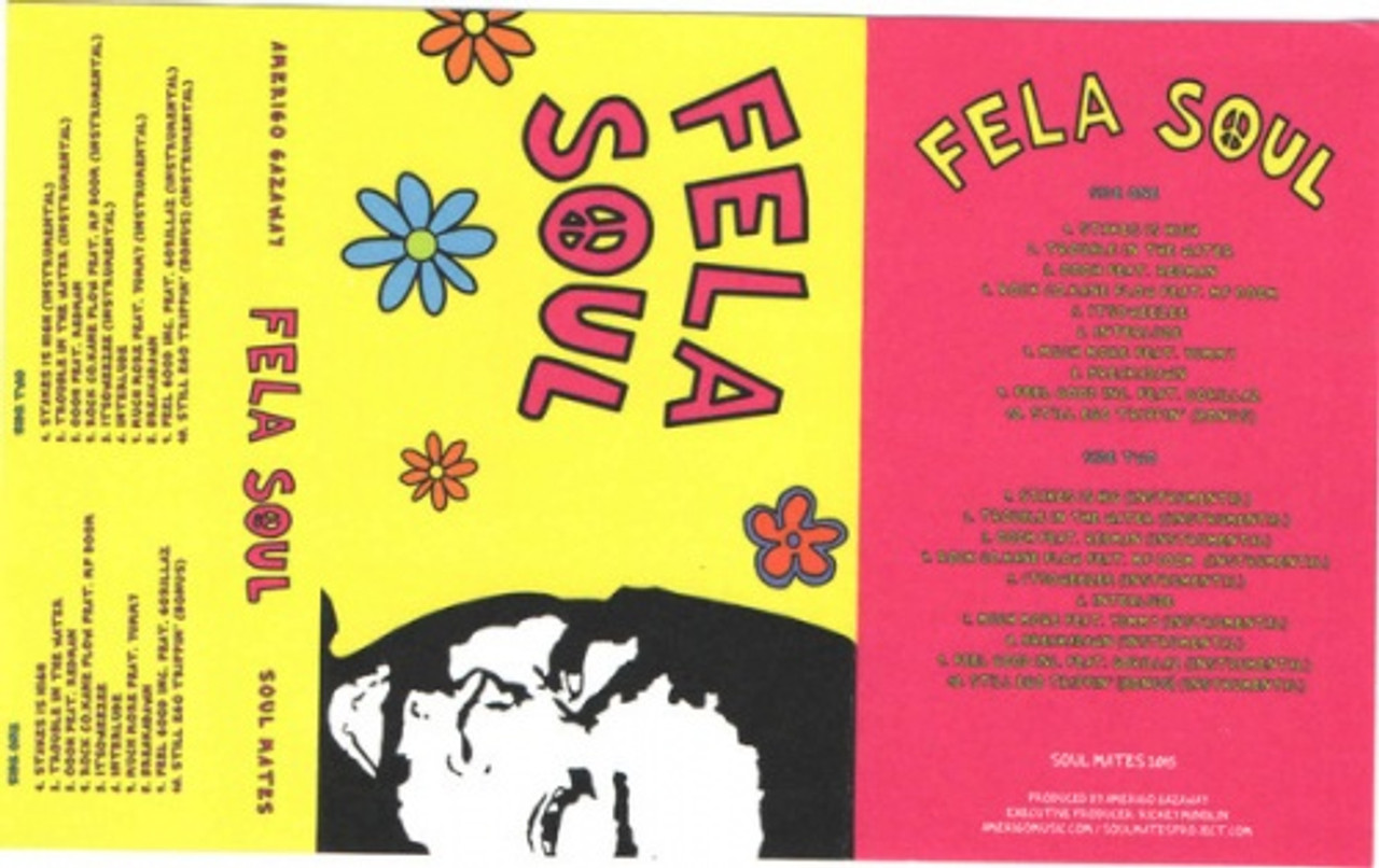 Fela Soul - Fela Kuti Vs. De La Soul CSD - Cassette