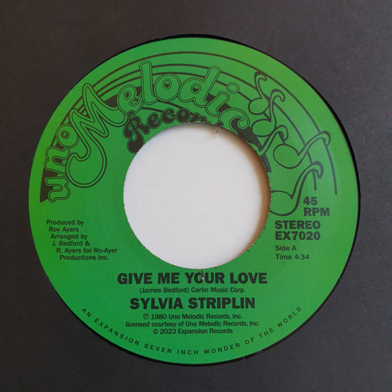 Sylvia Striplin - Give Me Your Love / You Can't Turn Me Away - 7